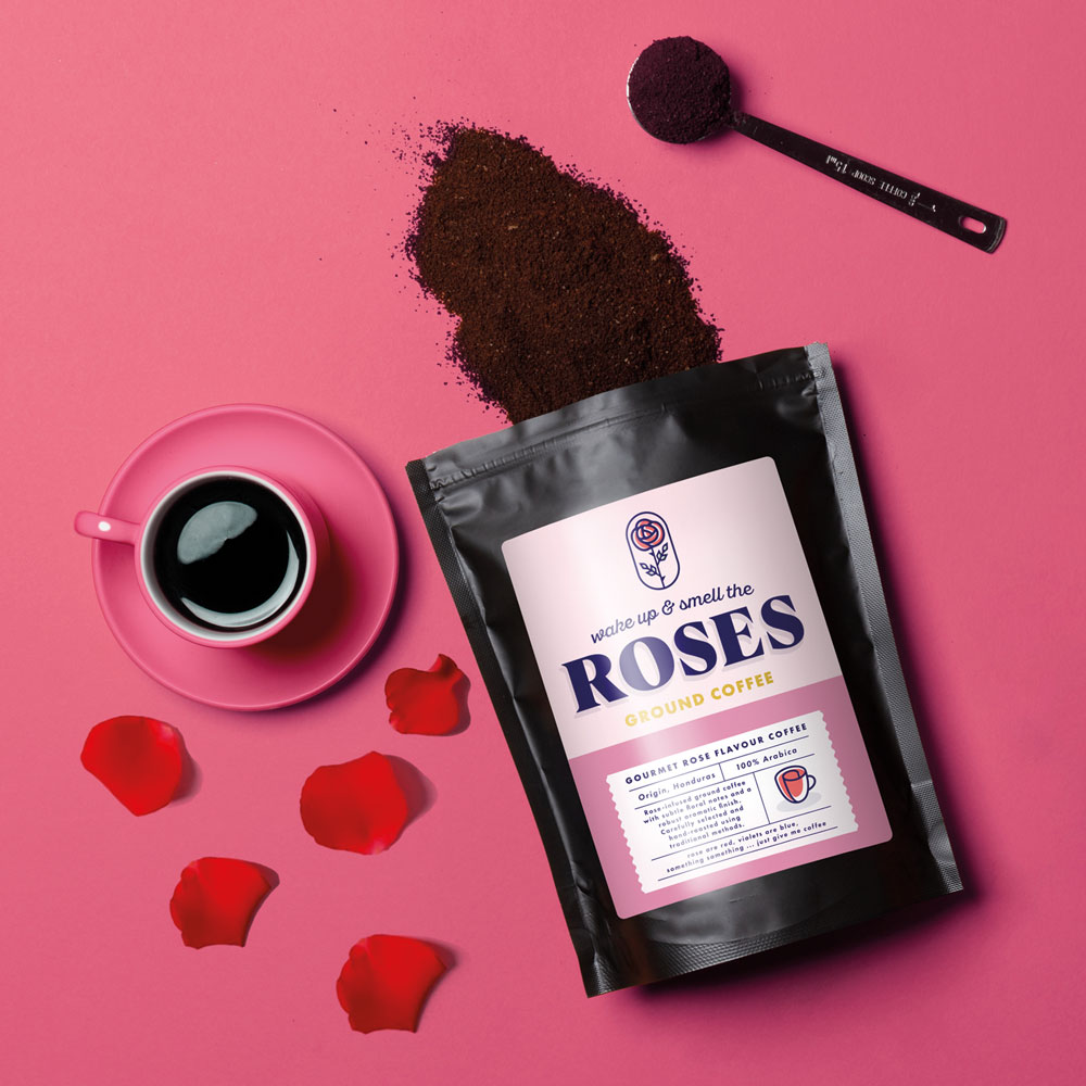 Café à l’arôme de rose