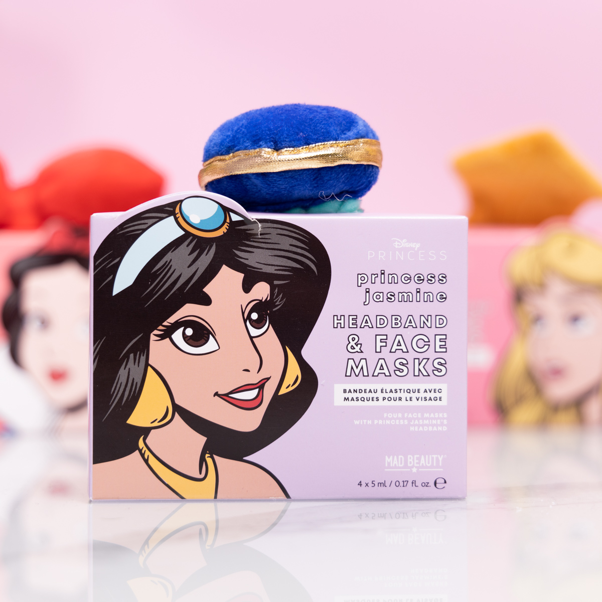 Masques pour le visage et bandeau Princesses Disney