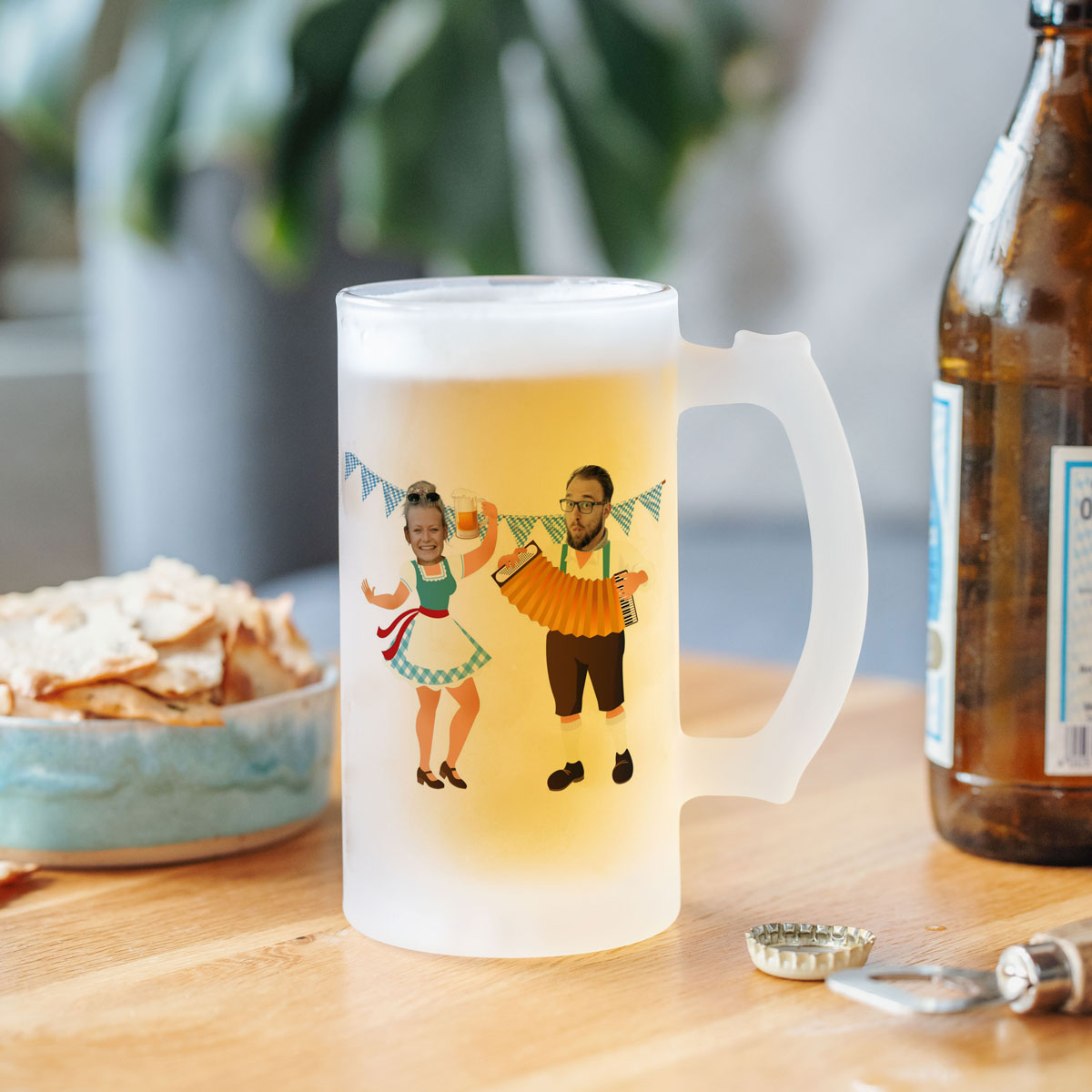 Chope de bière personnalisée Spécial Oktoberfest