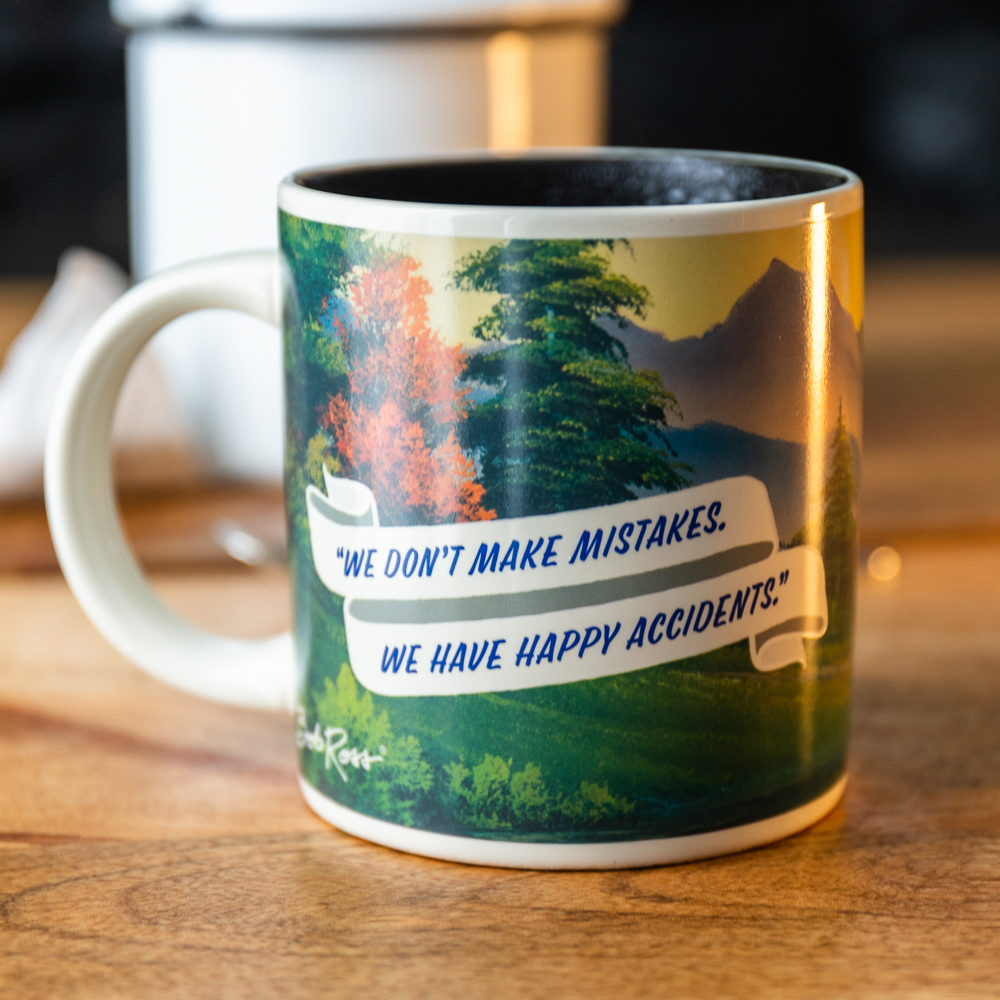 Tasse Thermosensible Bob Ross