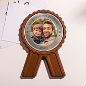 Médaille en chocolat personnalisée Récompense