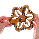 Casse-tête en bois Labyrinthe Star Path