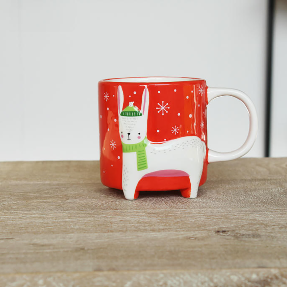 Tasse lapin Hiver