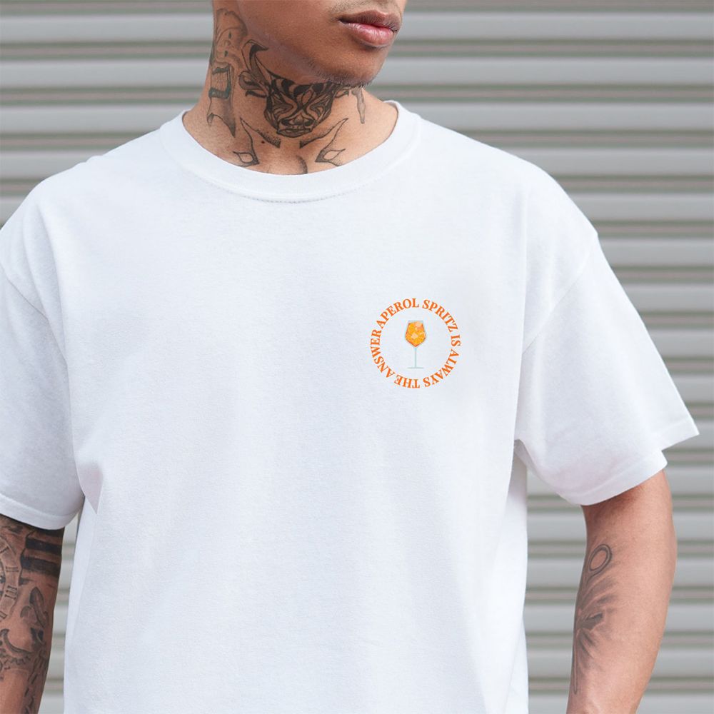 T-shirt personnalisé Aperol