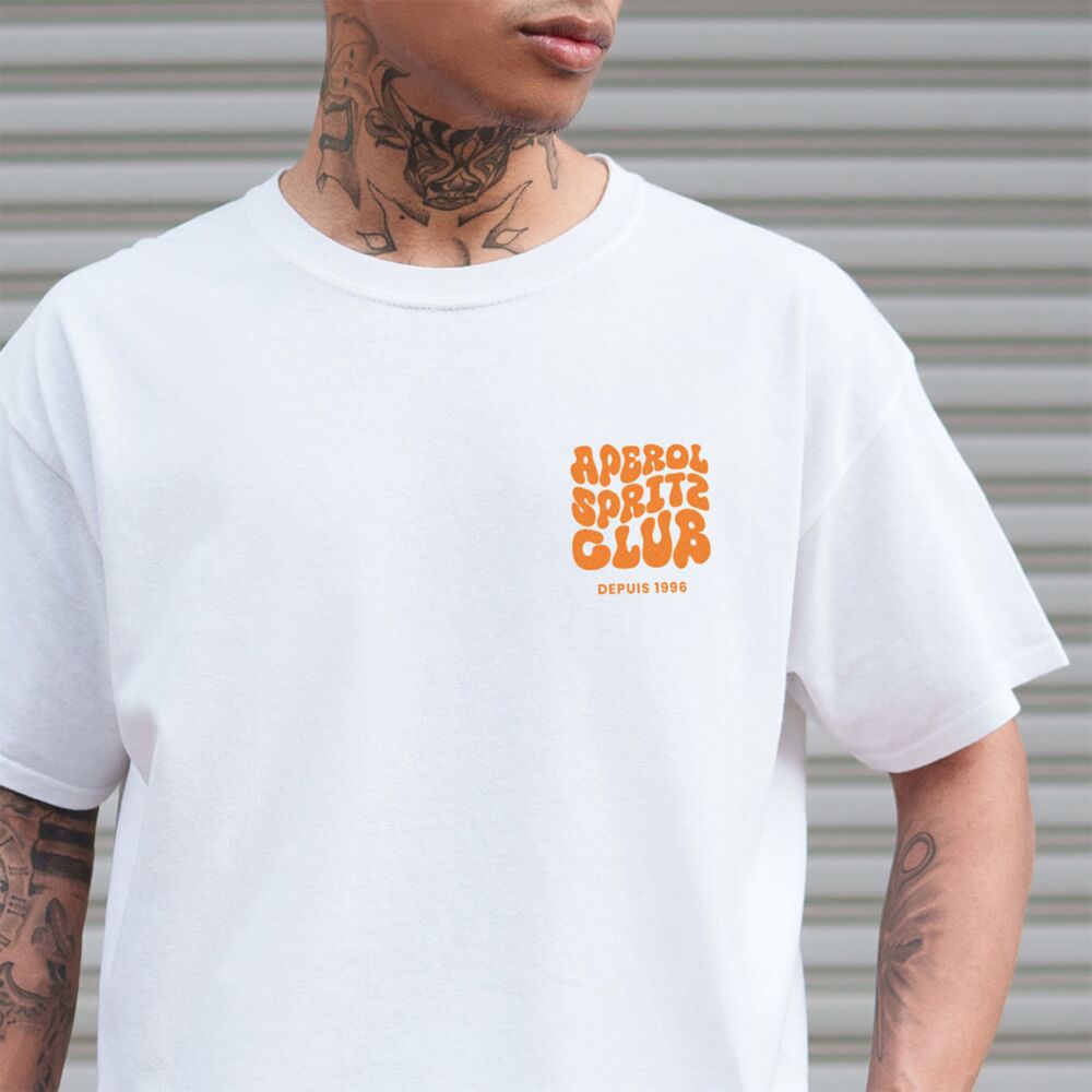 T-shirt personnalisé Aperol Spritz Club
