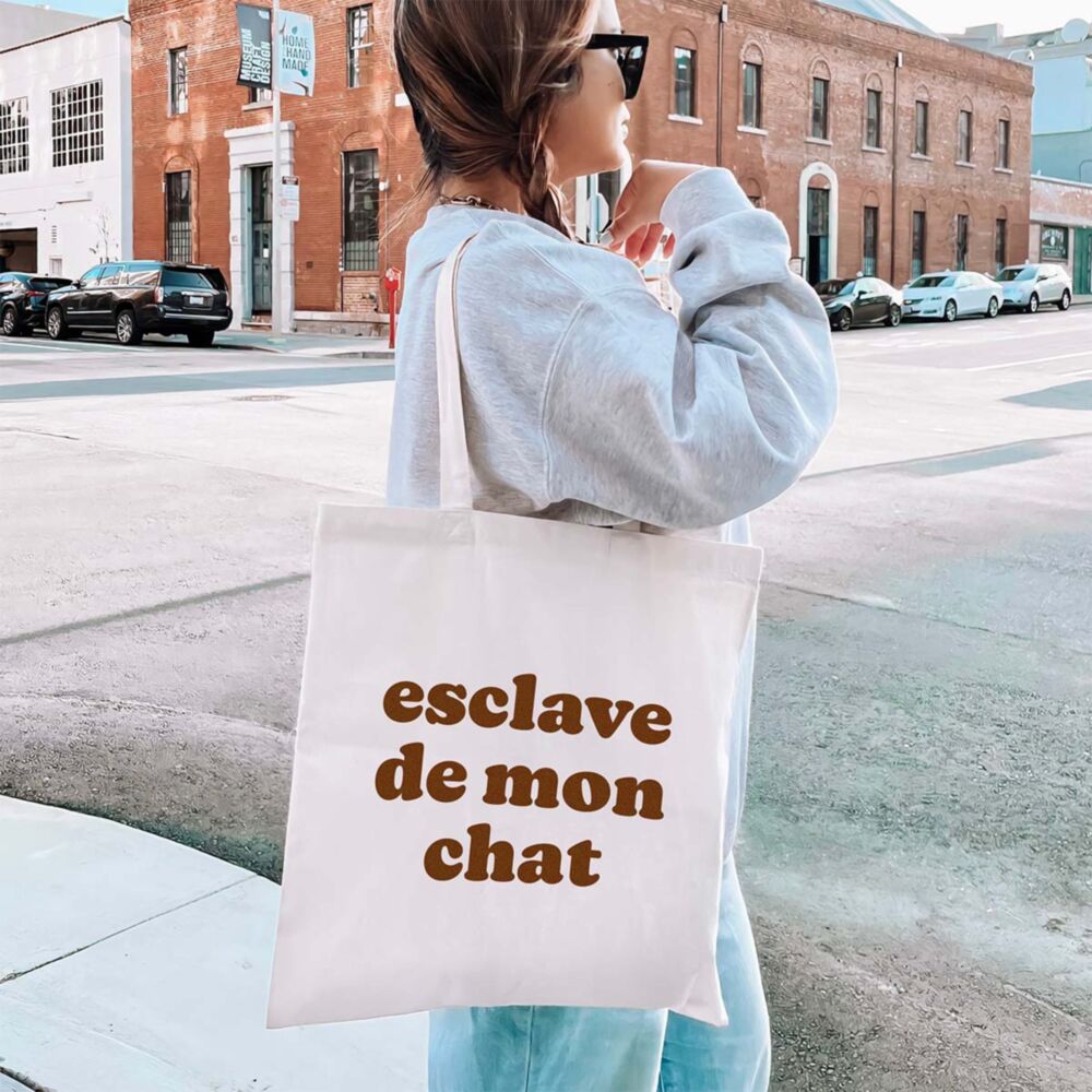 Tote bag personnalisé avec texte