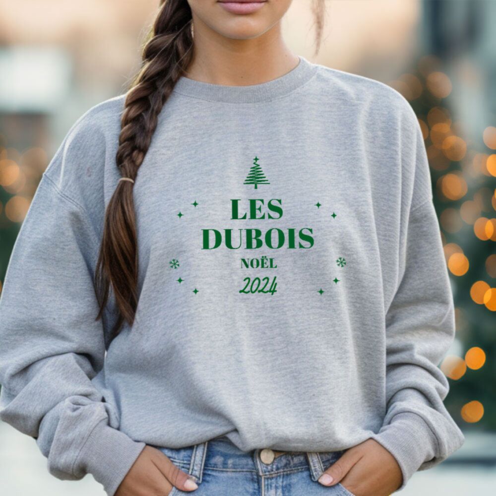 Pull de Noël personnalisé