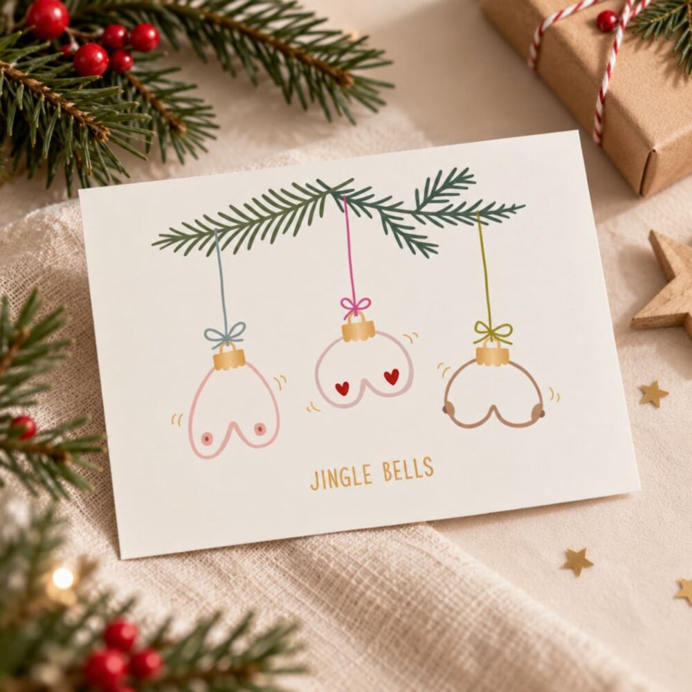 Carte de Noël Jingle Bells