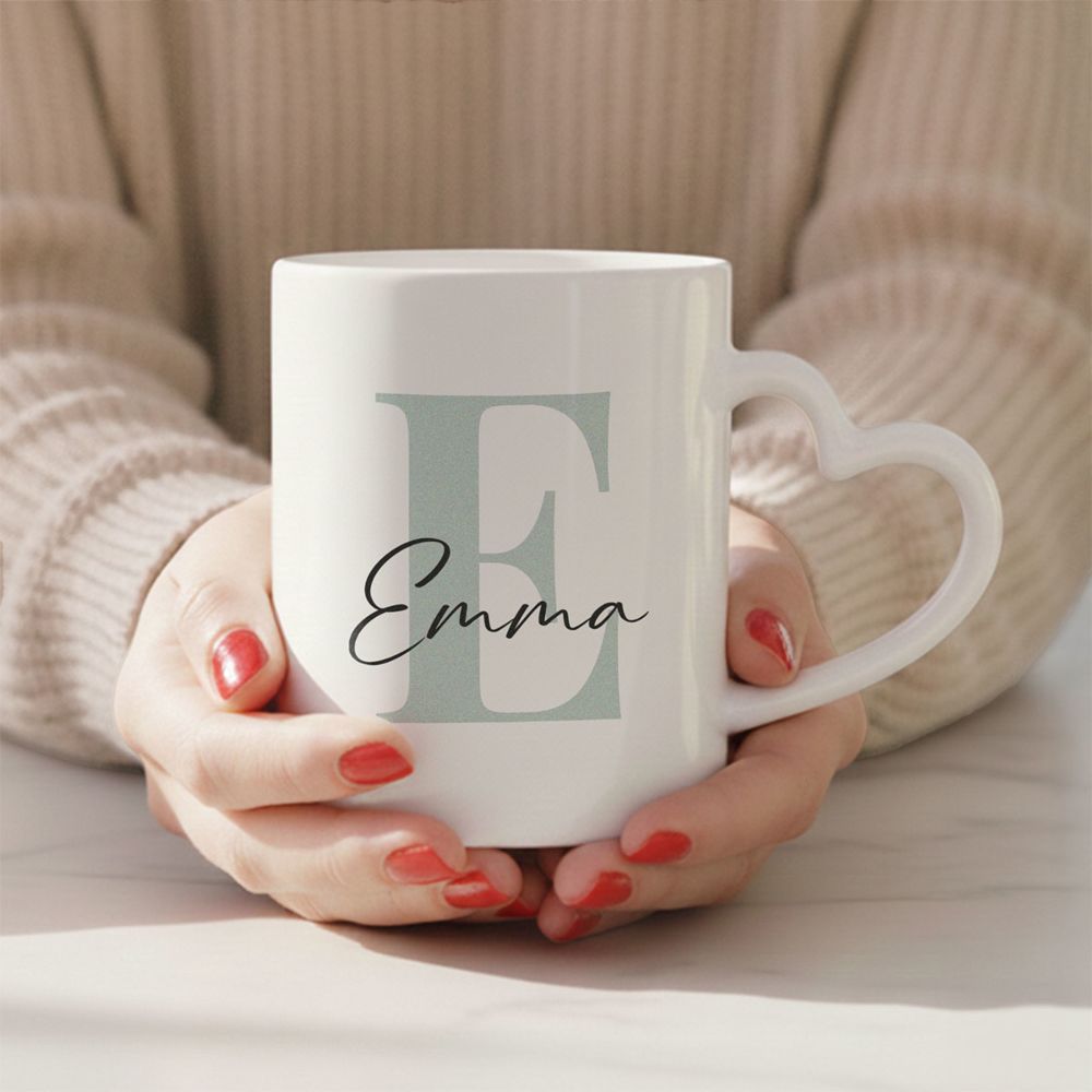 Mug personnalisé avec monogramme