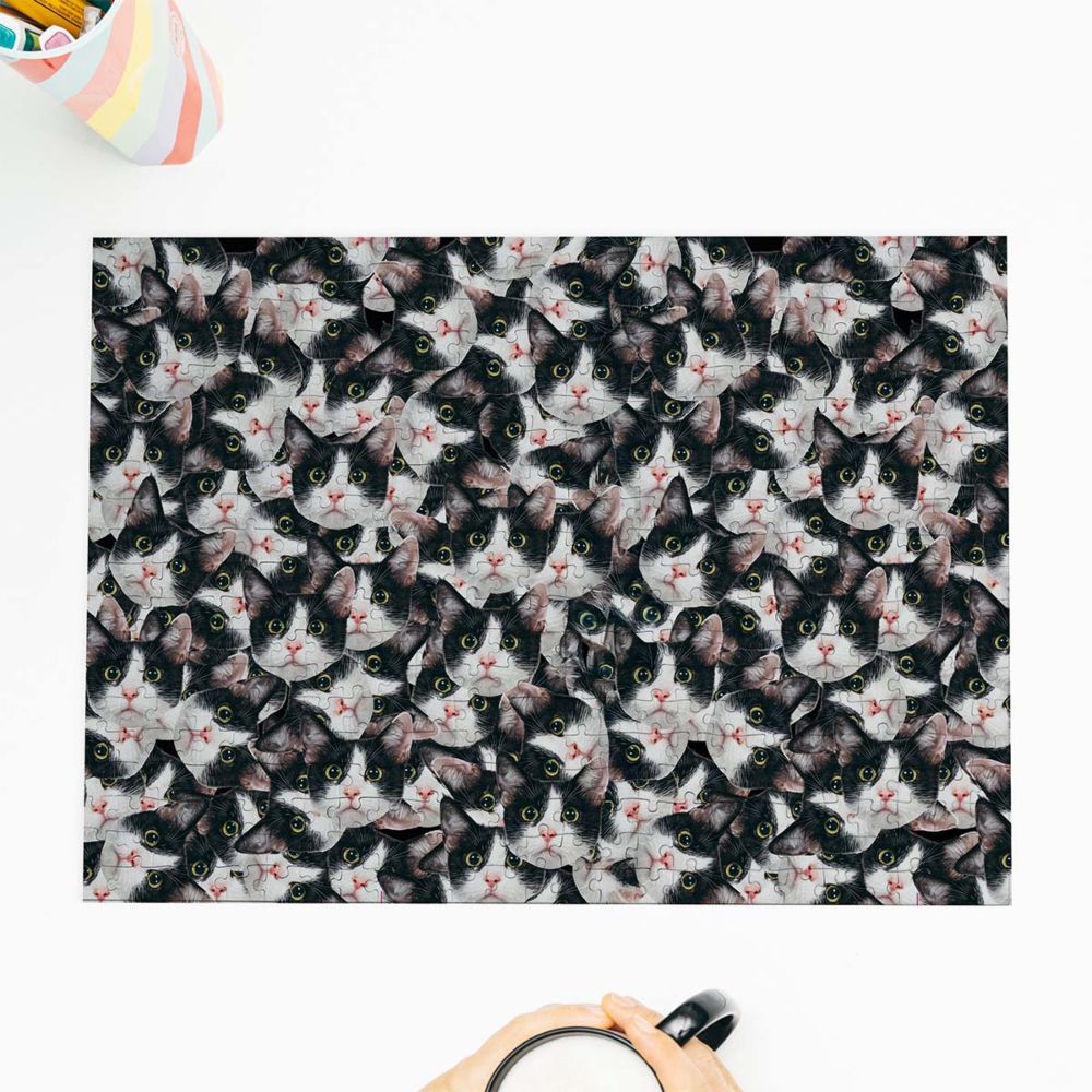 Puzzle personnalisé avec votre visage