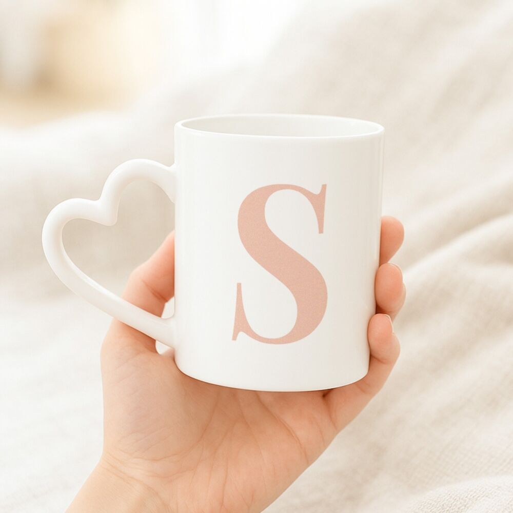 Mug Personnalisé avec Monogramme - 9 Coloris