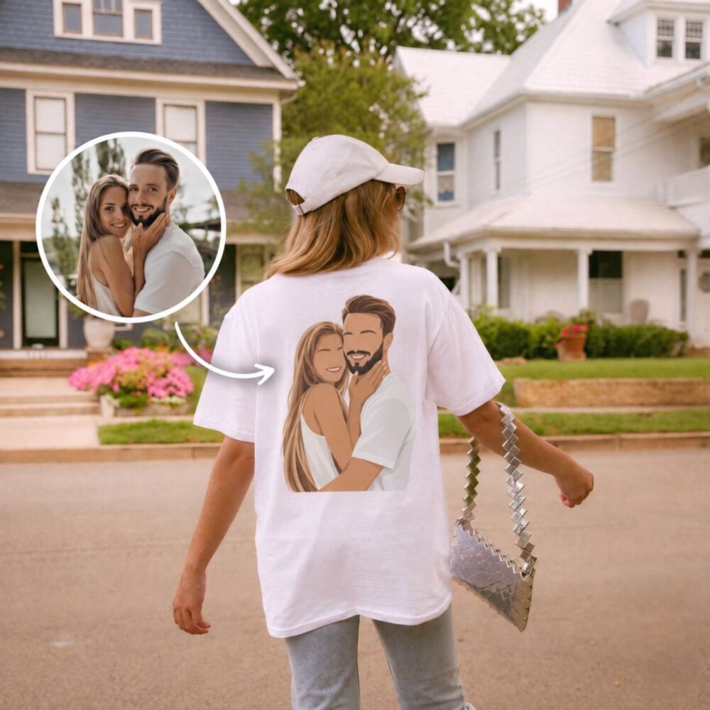 T-shirt personnalisé avec illustration