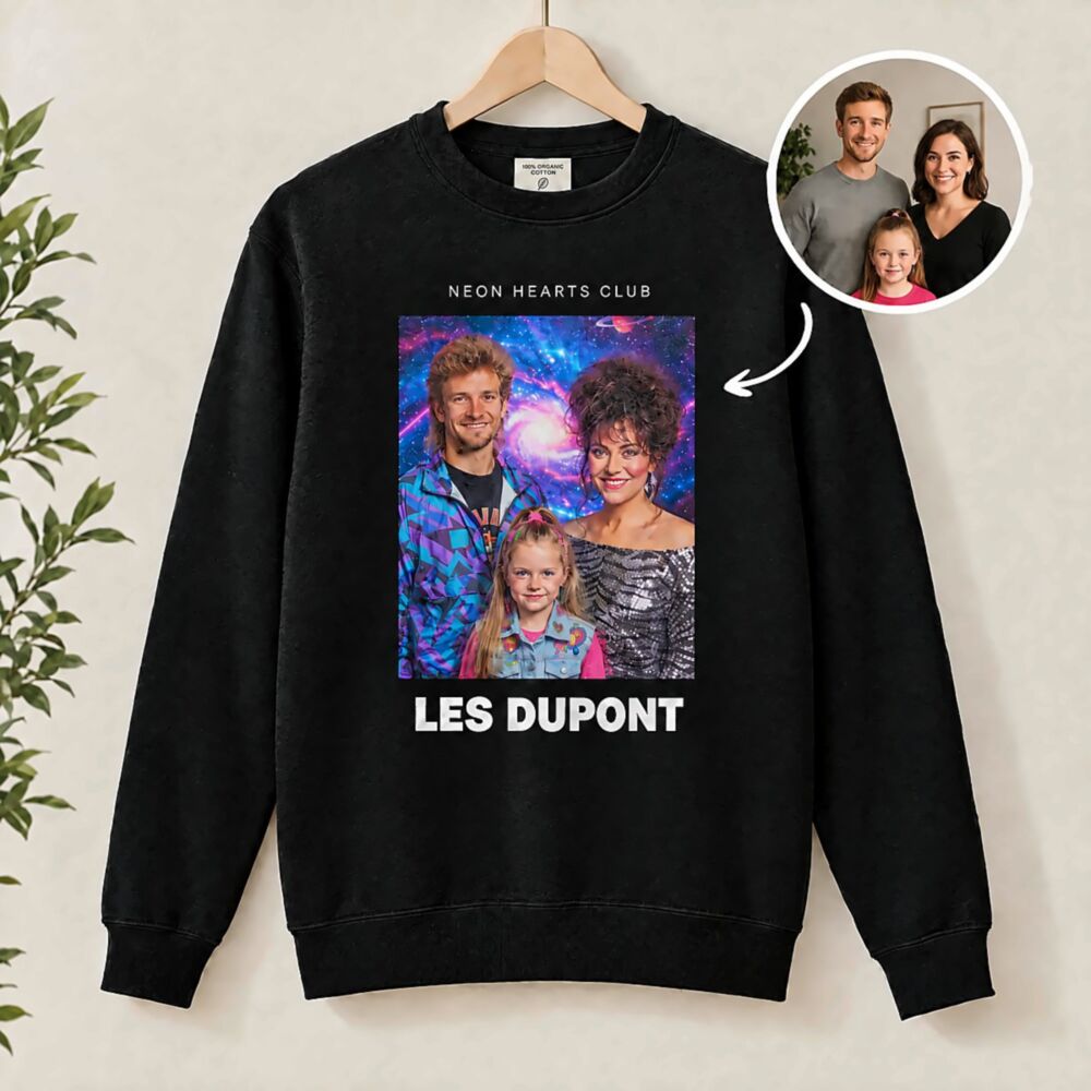 Pull personnalisé – Voyage dans le temps