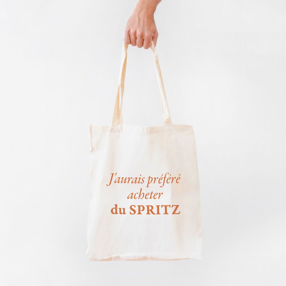 Tote bag personnalisé avec slogan