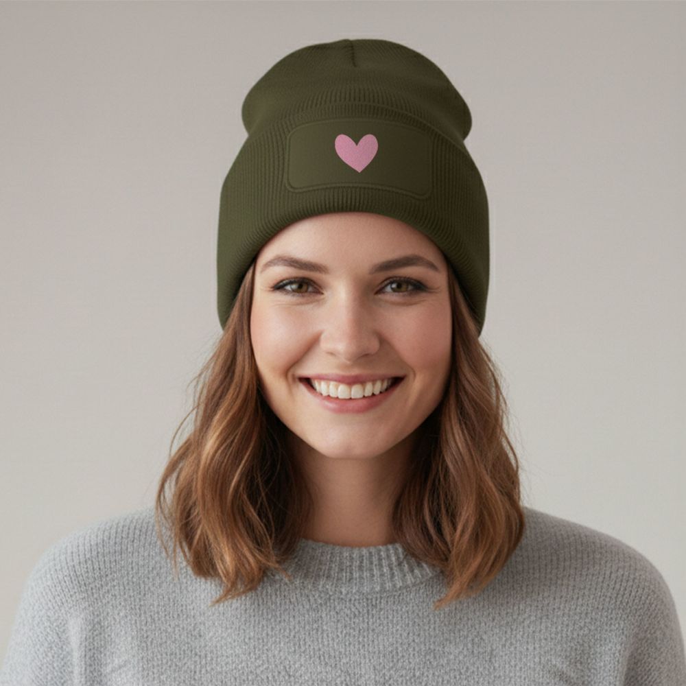 Personalisierbare Mütze mit Symbol und Text Personalisierbare Mütze mit Symbol und Text