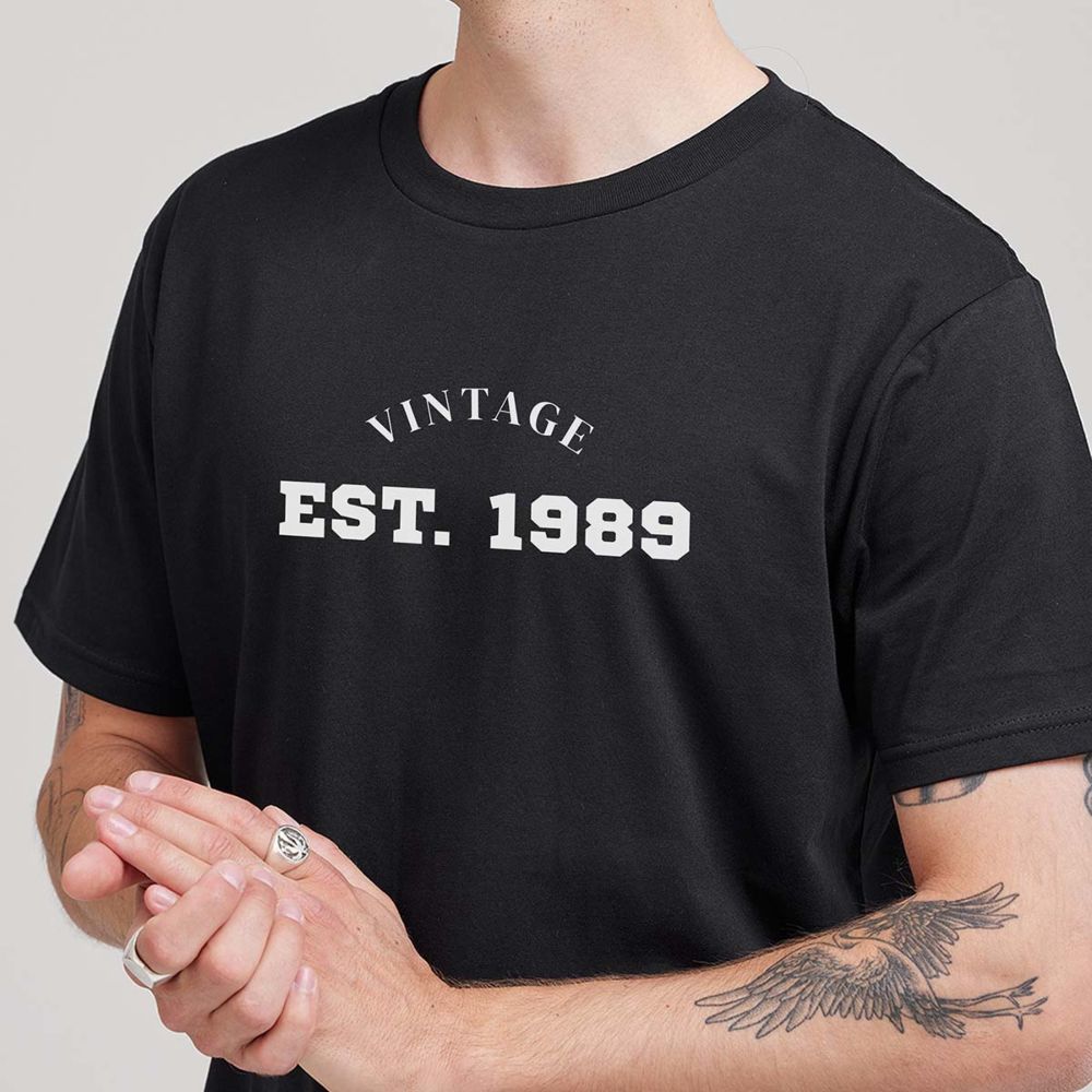 T-shirt personnalisé Vintage