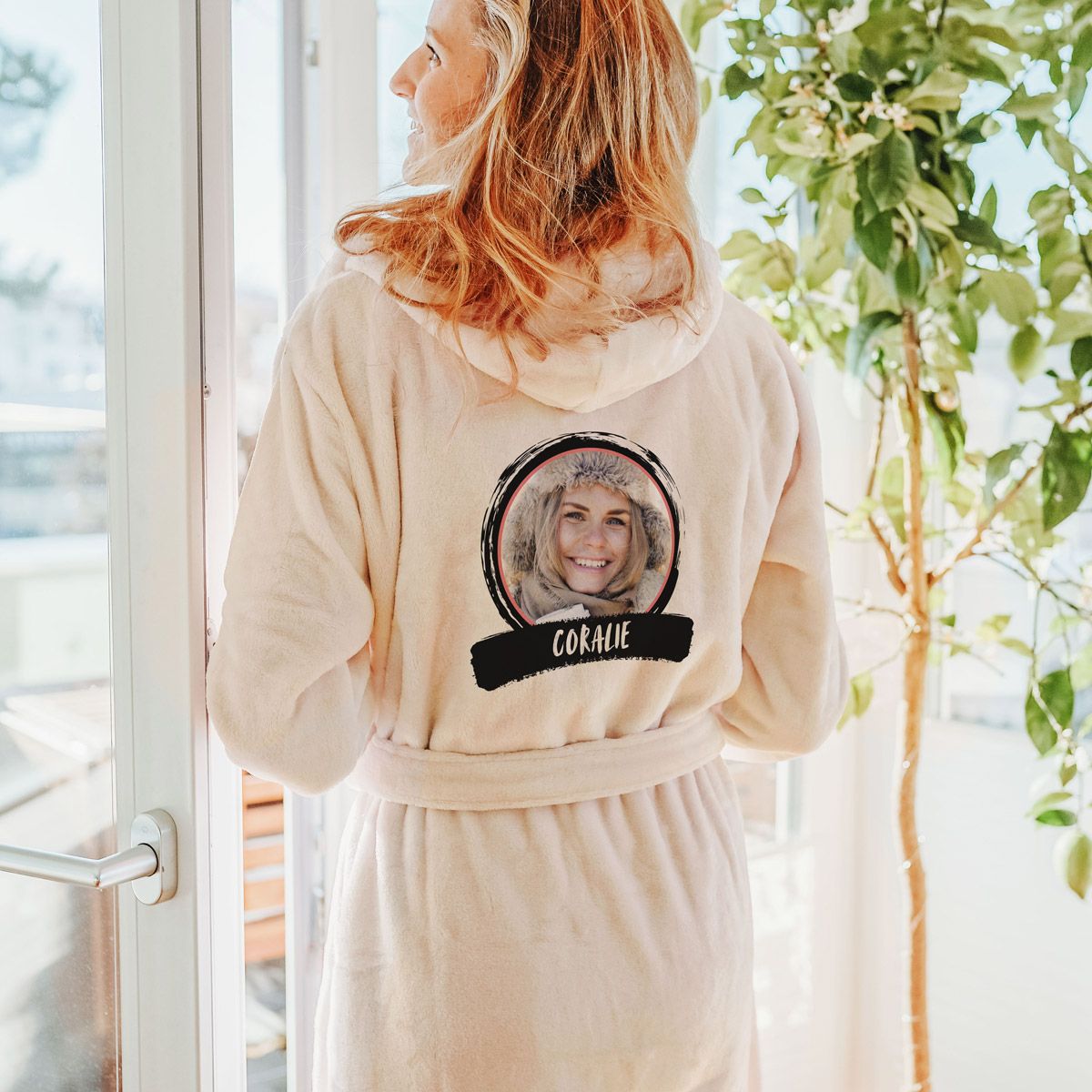 Capuche Peignoirs PersonnalisÃ©s Mariage Peignoir Bain Capuche