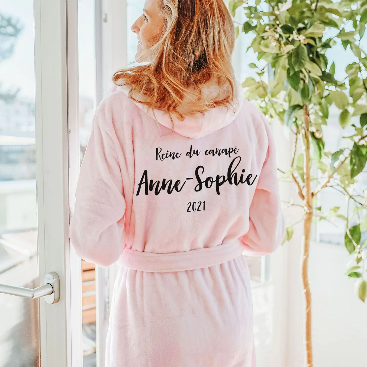 Creez votre peignoir personnalise avec nom Cadeaux Folies CadeauxFolies