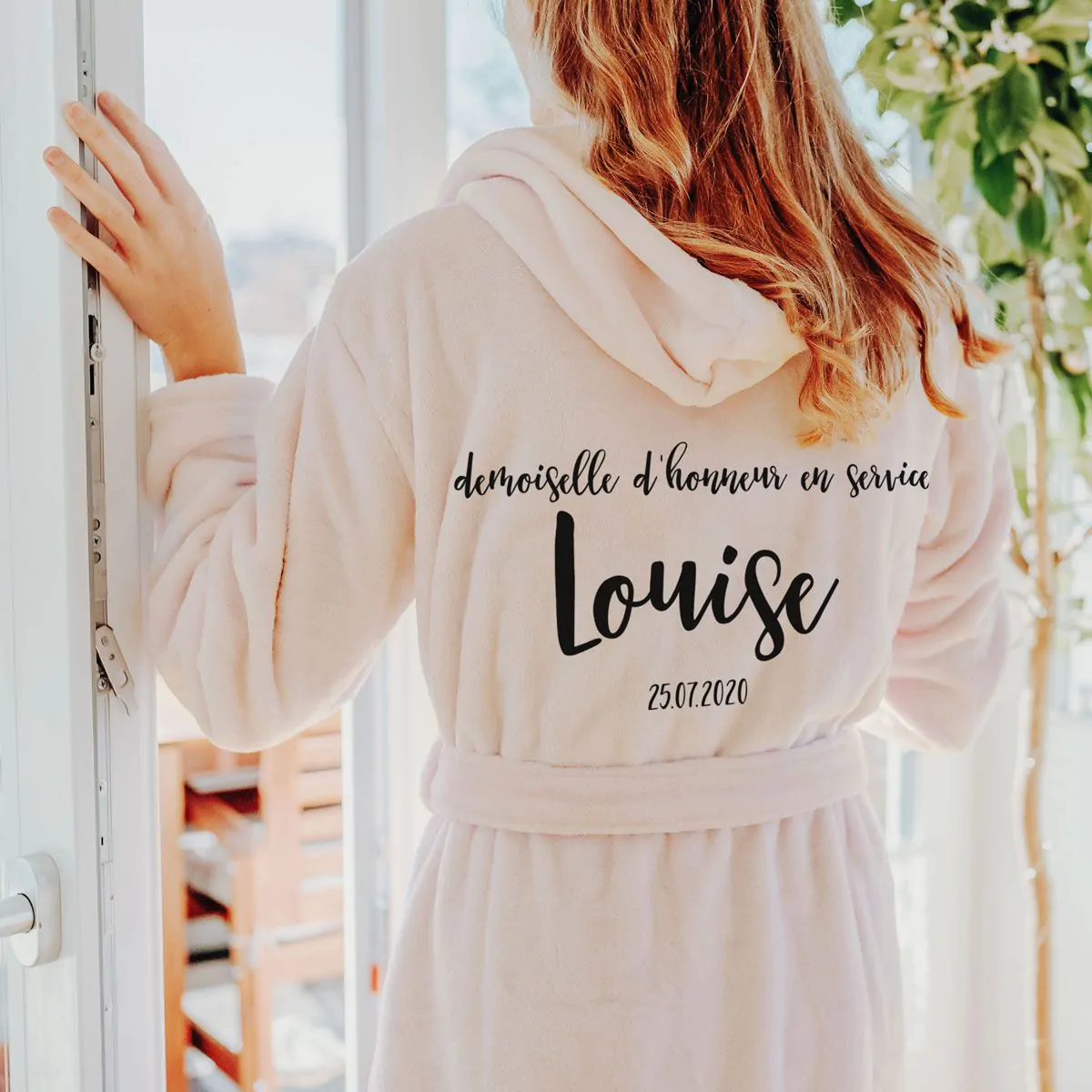 Peignoir nominatif on sale