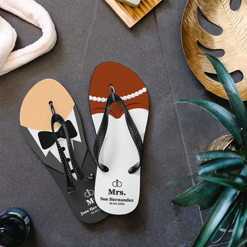 Tong personnalisée new arrivals