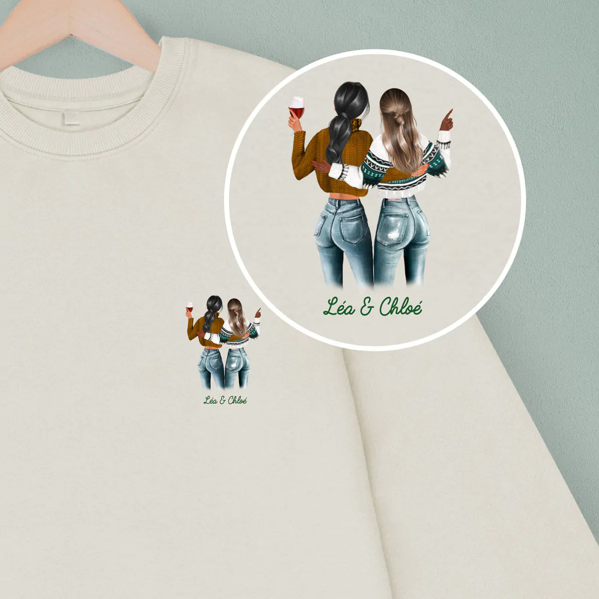 Pull pour meilleure amie outlet