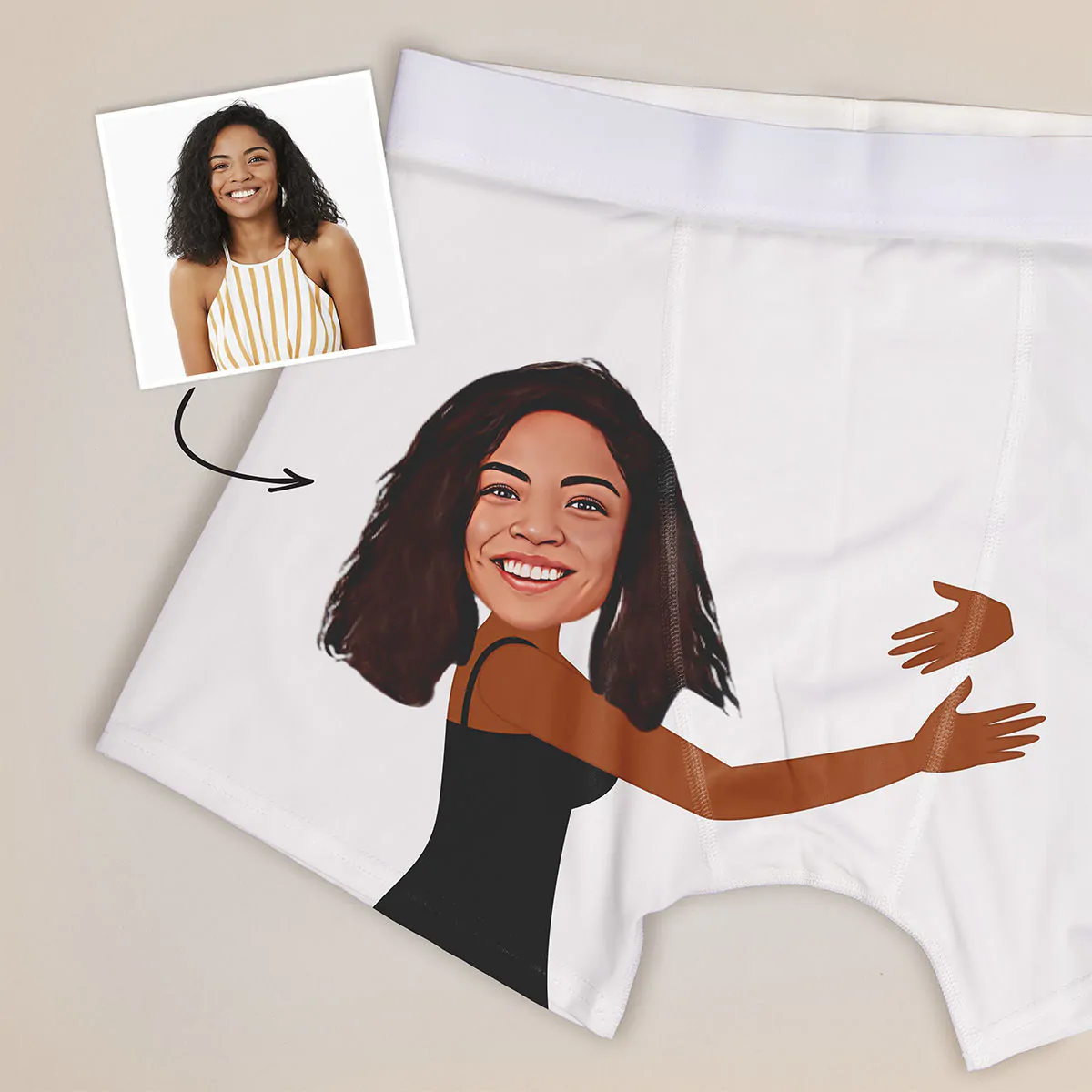 Calecon photo personnalise best sale
