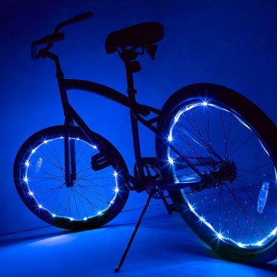 Guirlande LED couleur pour vélo