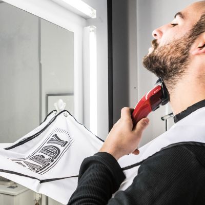 Bart-Schürze Tablier à Barbe