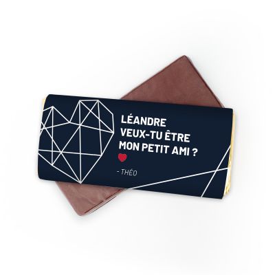 Chocolat Personnalisable avec Texte Chocolat Personnalisable avec Texte