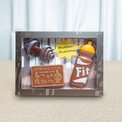 Coffret Fitness en Chocolat Coffret Fitness en Chocolat