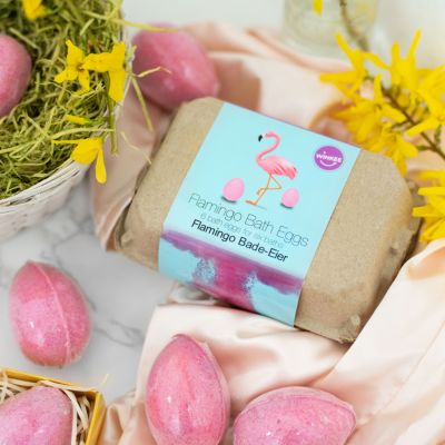 Bombes de bain en forme d’œufs