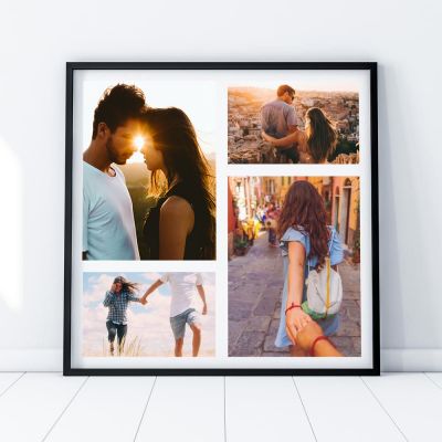 Poster Photo Personnalisable - 4 images Poster Photo Personnalisable - 4 images