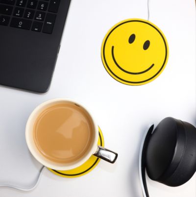 Chauffe-tasse USB Happy Face