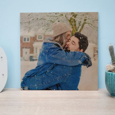 Personalisierbares Foto Holzbild Photo Personnalisable sur Bois