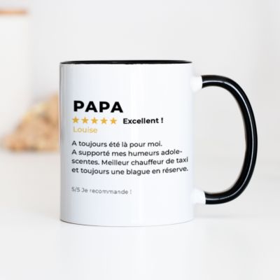 Tasse personnalisée avec avis client Tasse personnalisée avec avis client