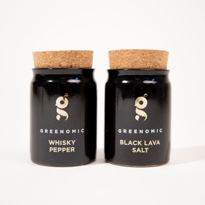 Sel noir de Lave ou Poivre au Whisky Sel noir de Lave ou Poivre au Whisky