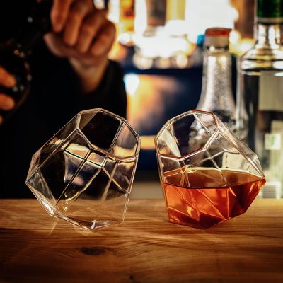 Diamant Whisky Gläser Idée cadeau d'anniversaire 40 ans