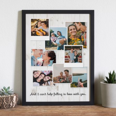 Poster Photo Personnalisable - Look Vintage