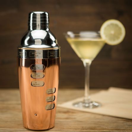 Cocktail Shaker Design avec Recettes
