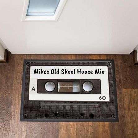 Paillasson personnalisable Cassette Audio