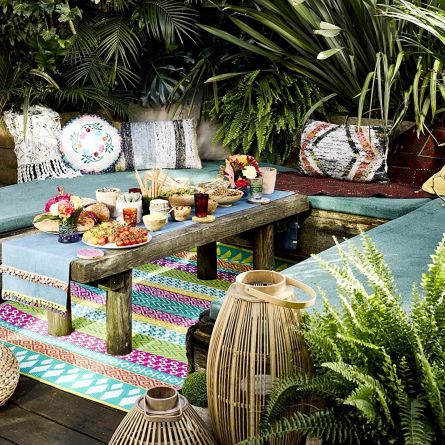 Tapis colorés pour l’intérieur et l’extérieur