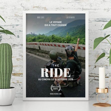Affiche personnalisable façon affiche de film