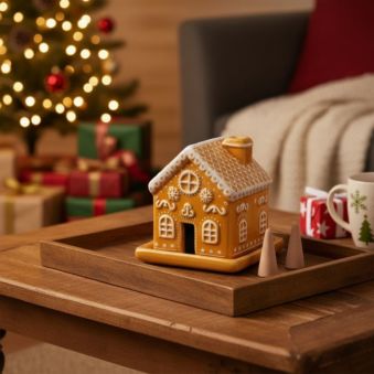 Brûleur d’encens Maison pain d’épice