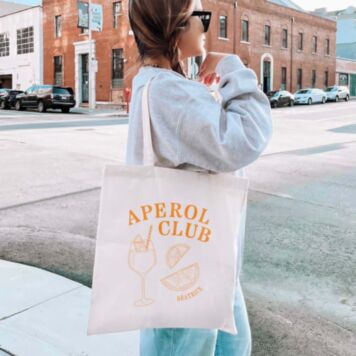 Tote bag personnalisé Aperol