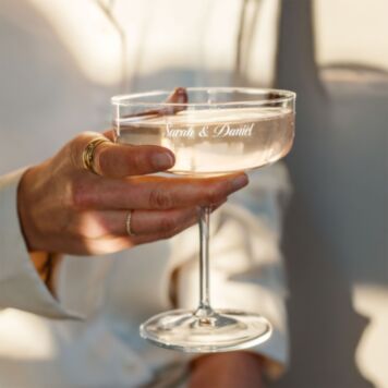 Coupe Champagne Personnalisée avec Gravure