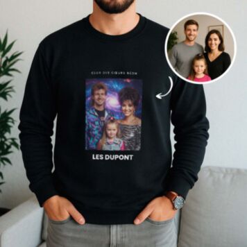 Pull personnalisé – Voyage dans le temps