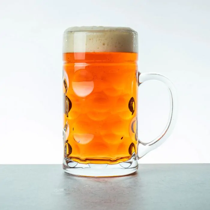 Chope Bière Double Expression: Visage 'Avant & Après' une Bière