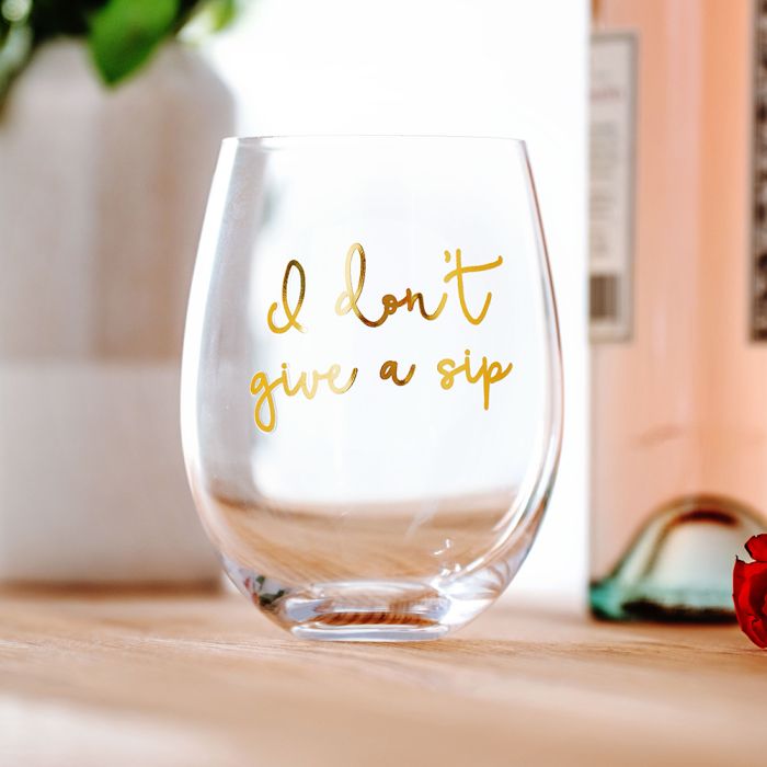 Verre à vin géant I Don't Give A Sip main product photo
