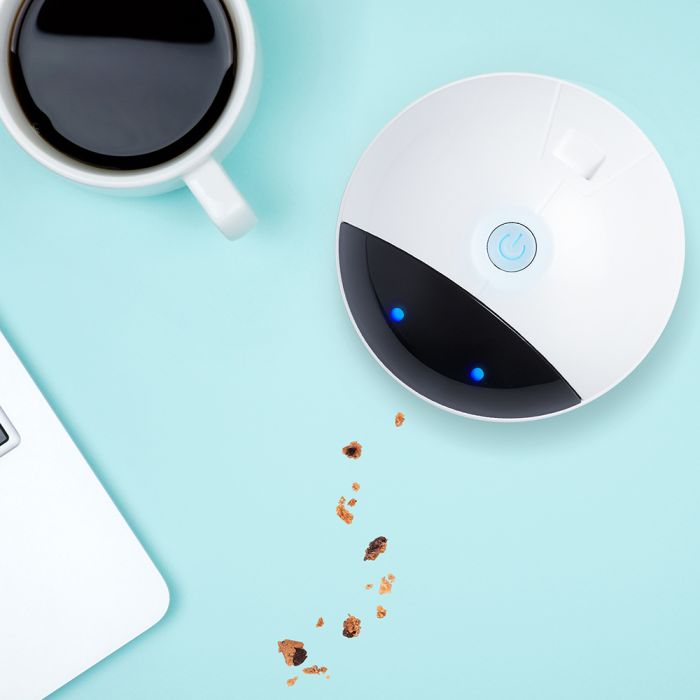Mini aspirateur robot pour le bureau main product photo