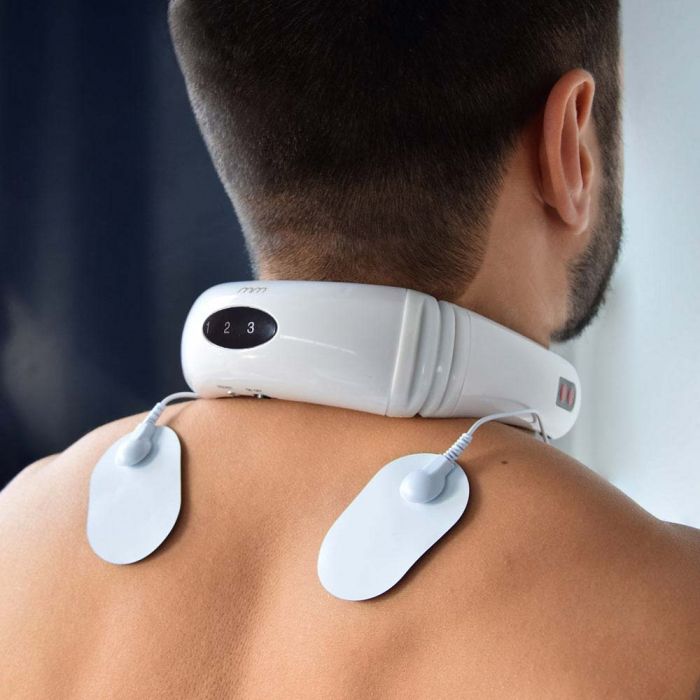 Appareil de massage de la nuque main product photo